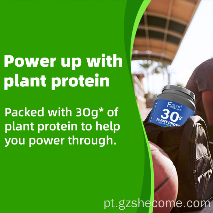 Extratos de plantas de proteínas orgânicas suportam digestão